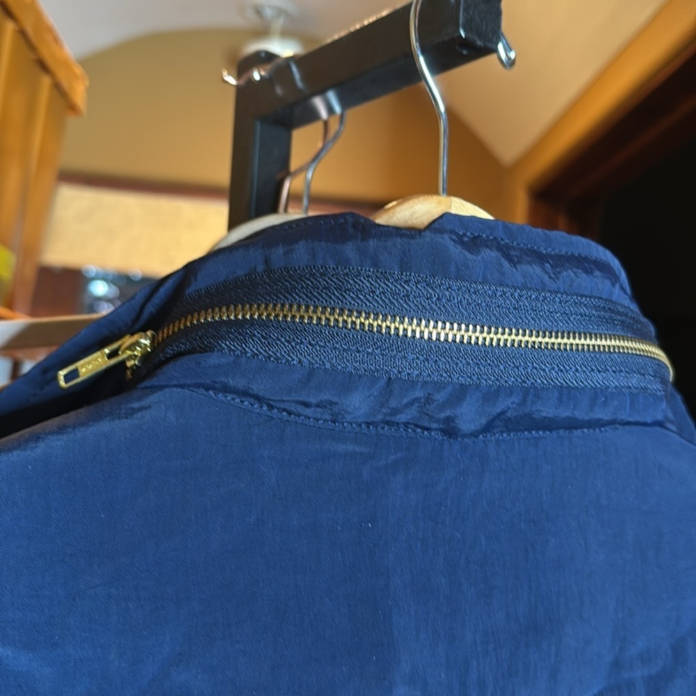 Anthro Millard Fillmore MF-13 Anorak Jacket Navy Hooded Utility Coat Size XS - Picture 12 of 16